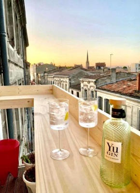 Appartement calme et lumineux au Marché des Capucins avec balcons et garage